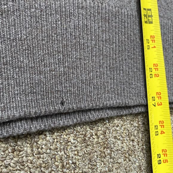 Peter Scott Sweater Mens Brown New Wool Scotland Casual Preppy 42 - Picture 5 of 11